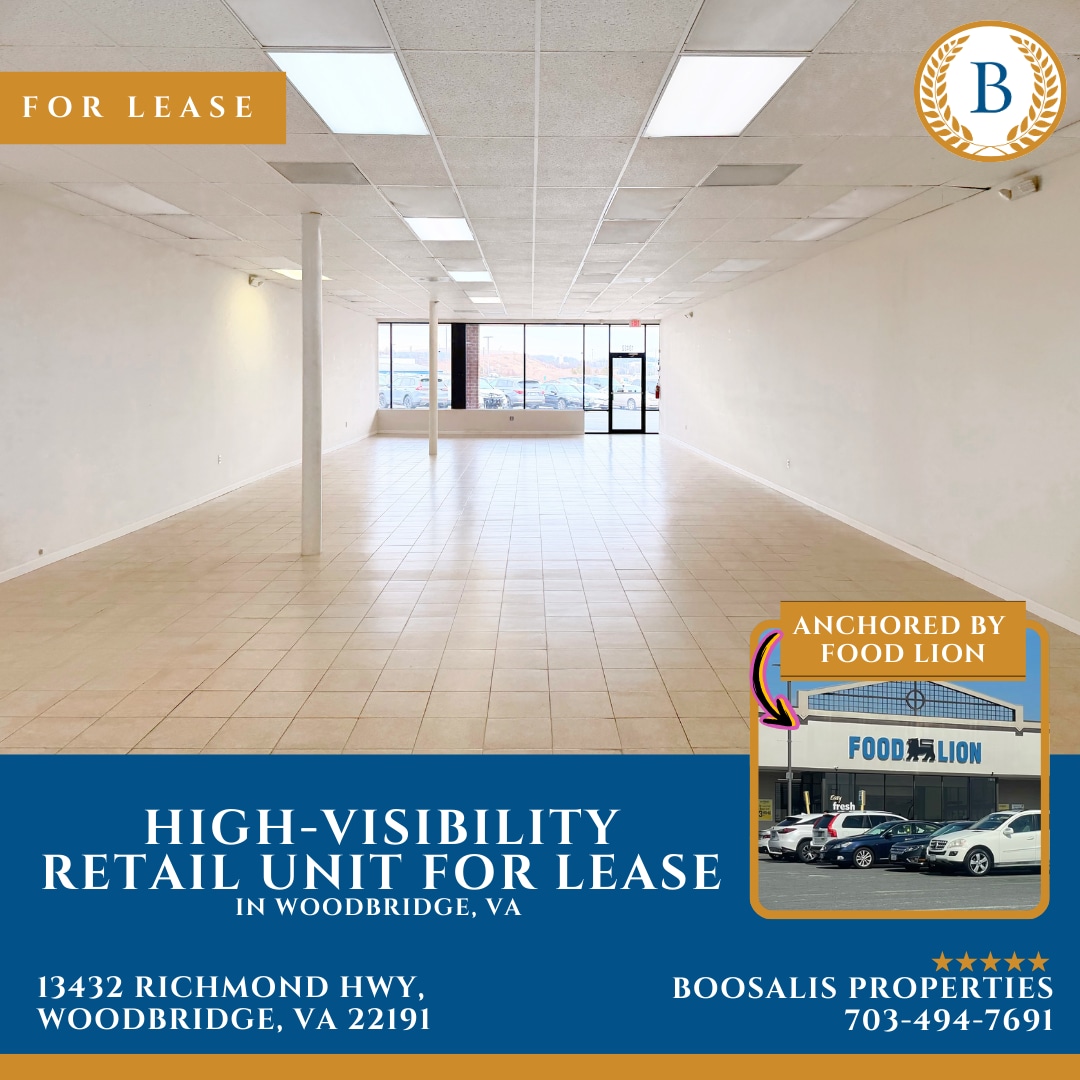 13408-13450 Jefferson Davis Hwy, Woodbridge, VA for lease Building Photo- Image 1 of 12