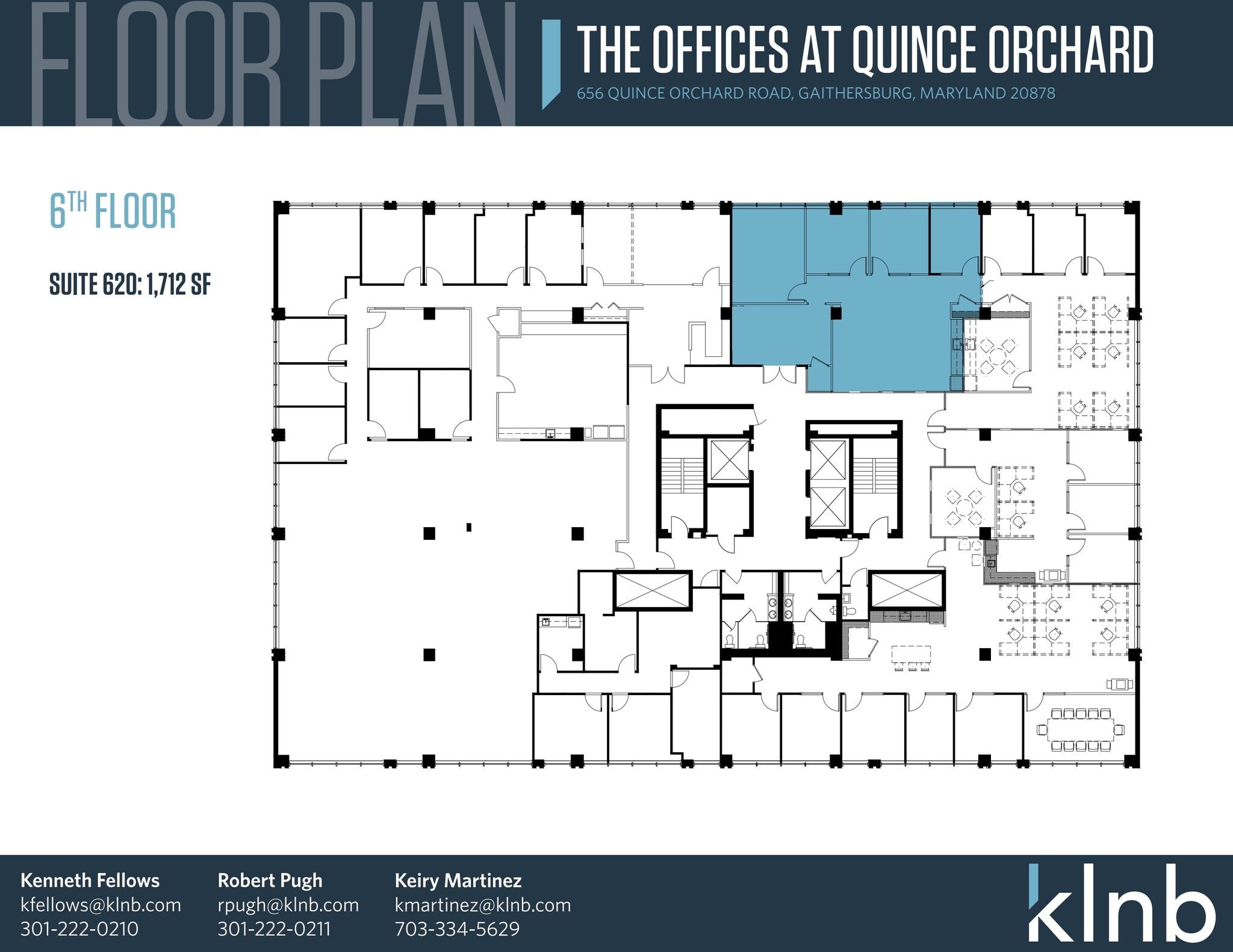 656 Quince Orchard Rd, Gaithersburg, MD for lease Floor Plan- Image 1 of 1