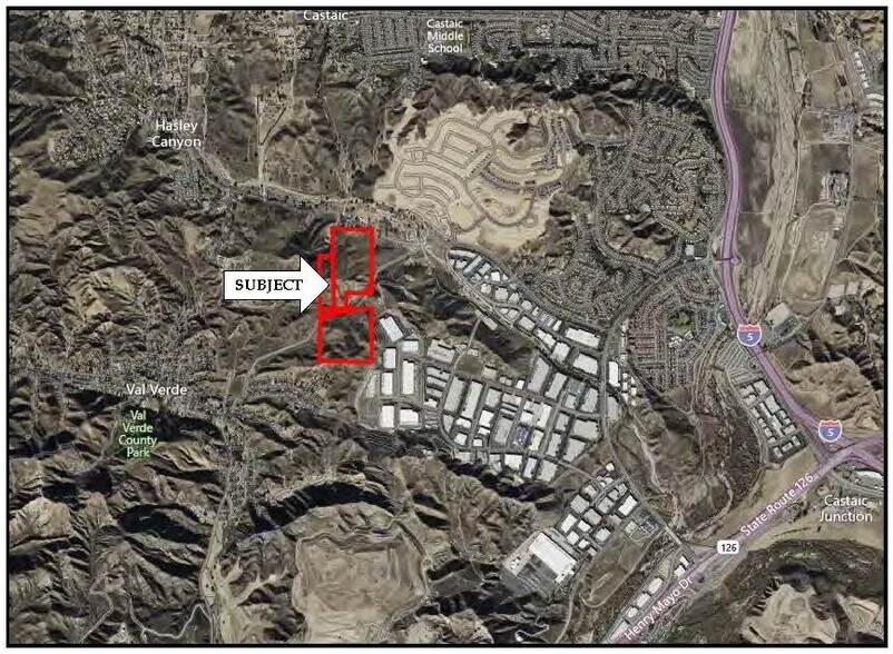 Del Valle Rd, Castaic, CA à vendre - Aérien - Image 2 de 4