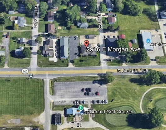 2916 E Morgan Ave, Evansville, IN à louer - Aérien - Image 2 de 2