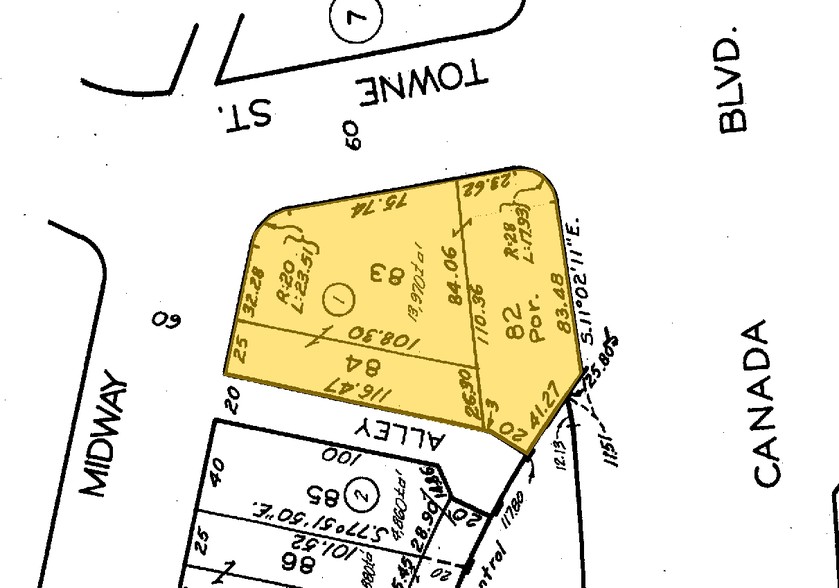 1544 Canada Blvd, Glendale, CA à louer - Plan cadastral - Image 2 de 6