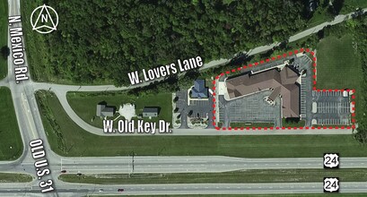 315 W Old Key Dr, Peru, IN - AERIAL map view