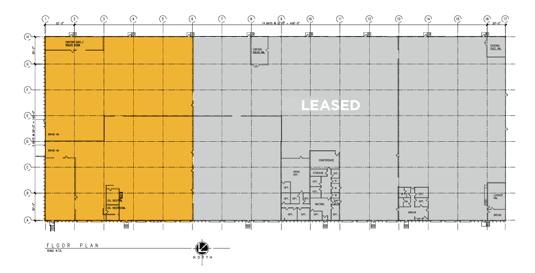 200-250 Sheldon Rd, Berea, OH à louer Plan d’étage- Image 1 de 1