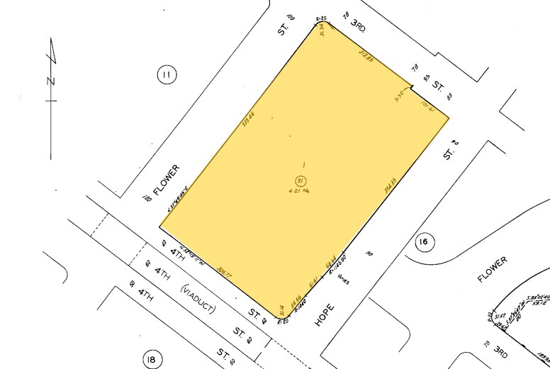 601 S Figueroa St, Los Angeles, CA à louer - Plan cadastral - Image 2 de 17