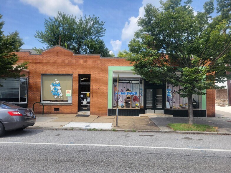 3500-3510 Harford Rd, Baltimore, MD à louer - Photo du bâtiment - Image 2 de 3