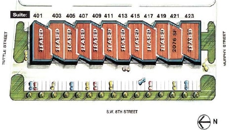 411 SW 8th St, Des Moines, IA for lease - Site Plan - Image 3 of 3