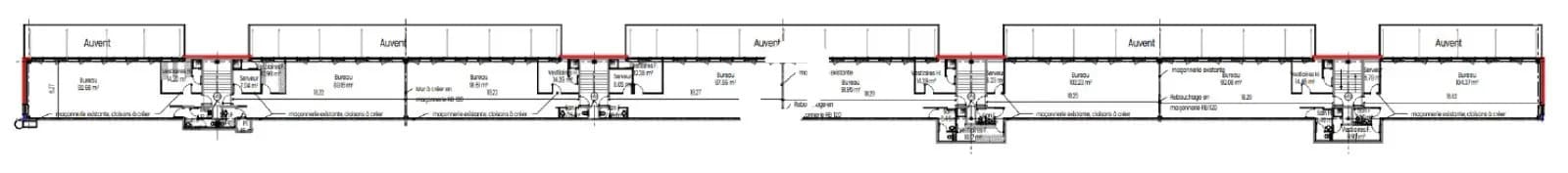 Flex dans Aulnay-sous-Bois à louer Plan d’étage- Image 1 de 2