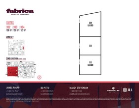 3001 Brighton Blvd, Denver, CO à louer Plan d’étage- Image 1 de 1