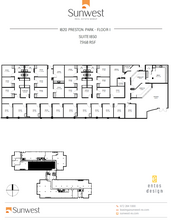 1800 Preston Park Blvd, Plano, TX à louer Plan d  tage- Image 1 de 1