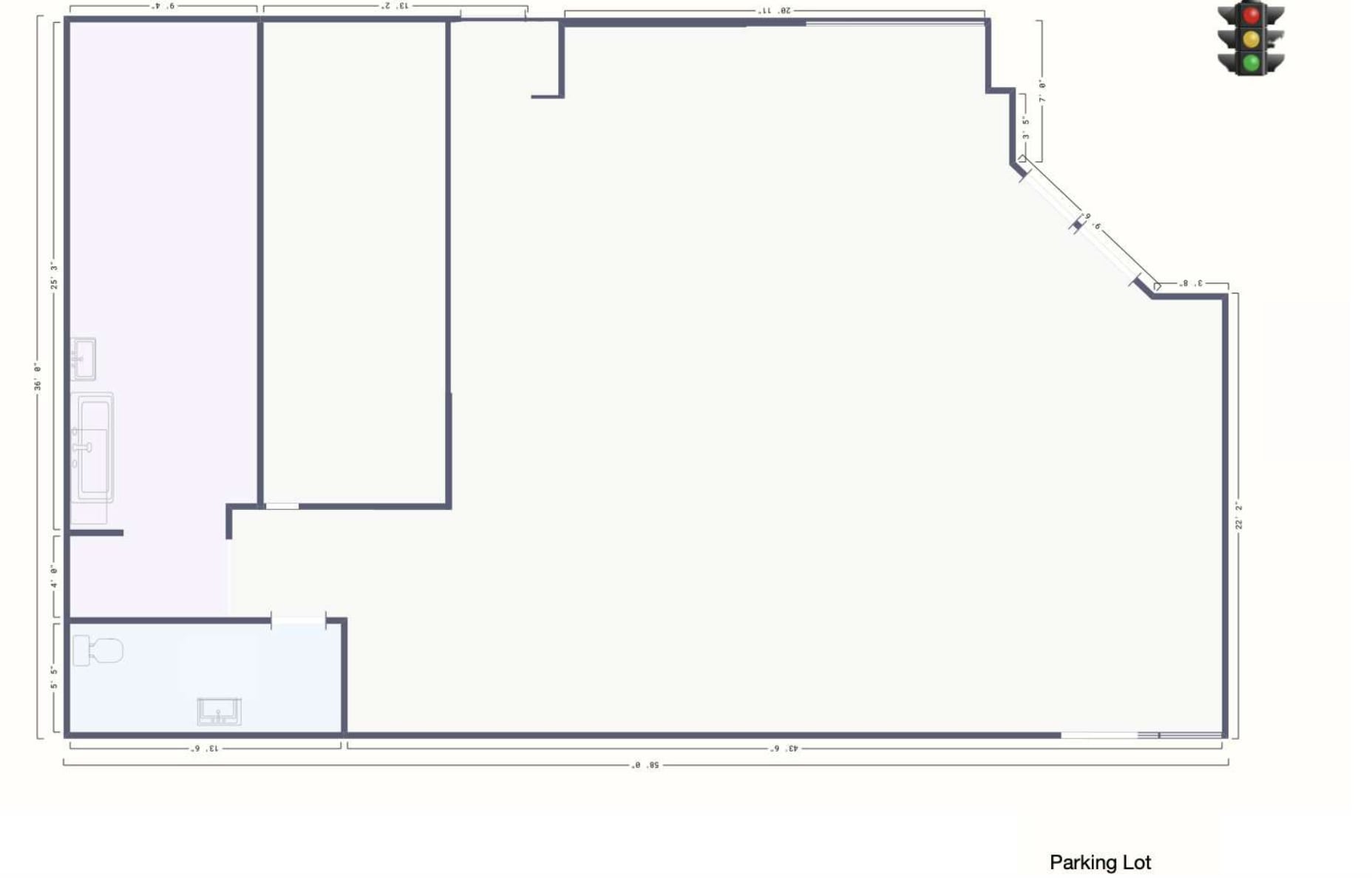 800-820 S Alvarado St, Los Angeles, CA for lease Typical Floor Plan- Image 1 of 4