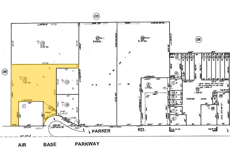 658-676 Parker Rd, Fairfield, CA à louer - Plan cadastral - Image 2 de 17