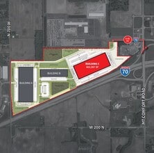 Point 70 Logistics Park Bldg C, Greenfield, IN - AÉRIEN  Vue de la carte