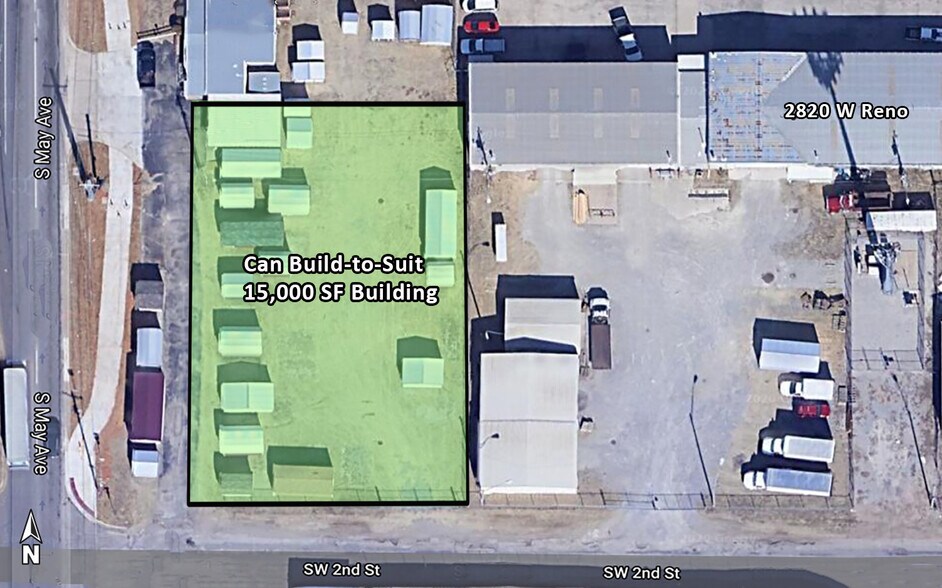 2814 W Reno Ave, Oklahoma City, OK à louer - Photo du bâtiment - Image 2 de 4