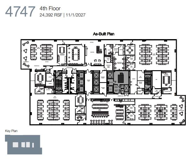 4747 Executive Dr, San Diego, CA à louer Plan d’étage- Image 1 de 1