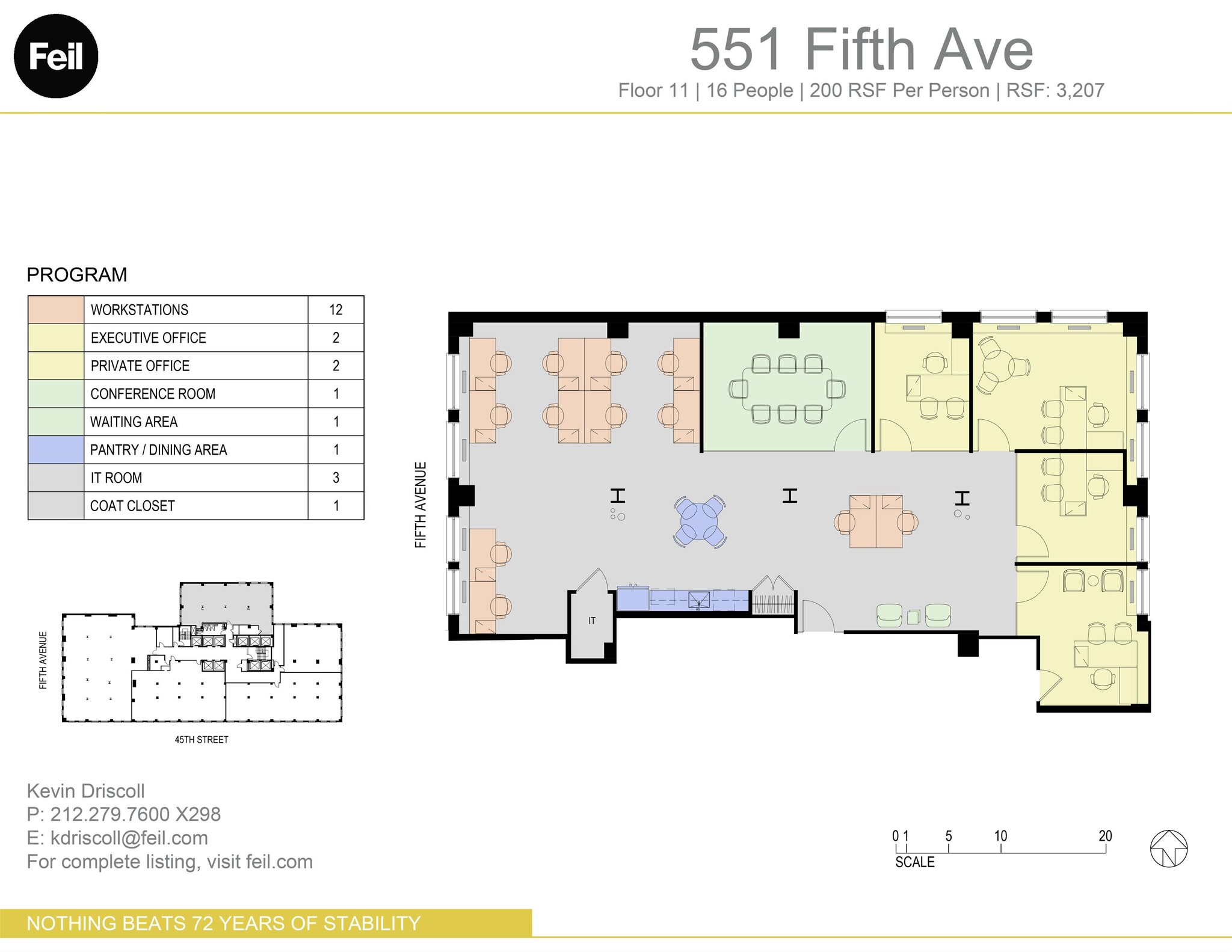 551 Fifth Ave, New York, NY for lease Floor Plan- Image 1 of 6