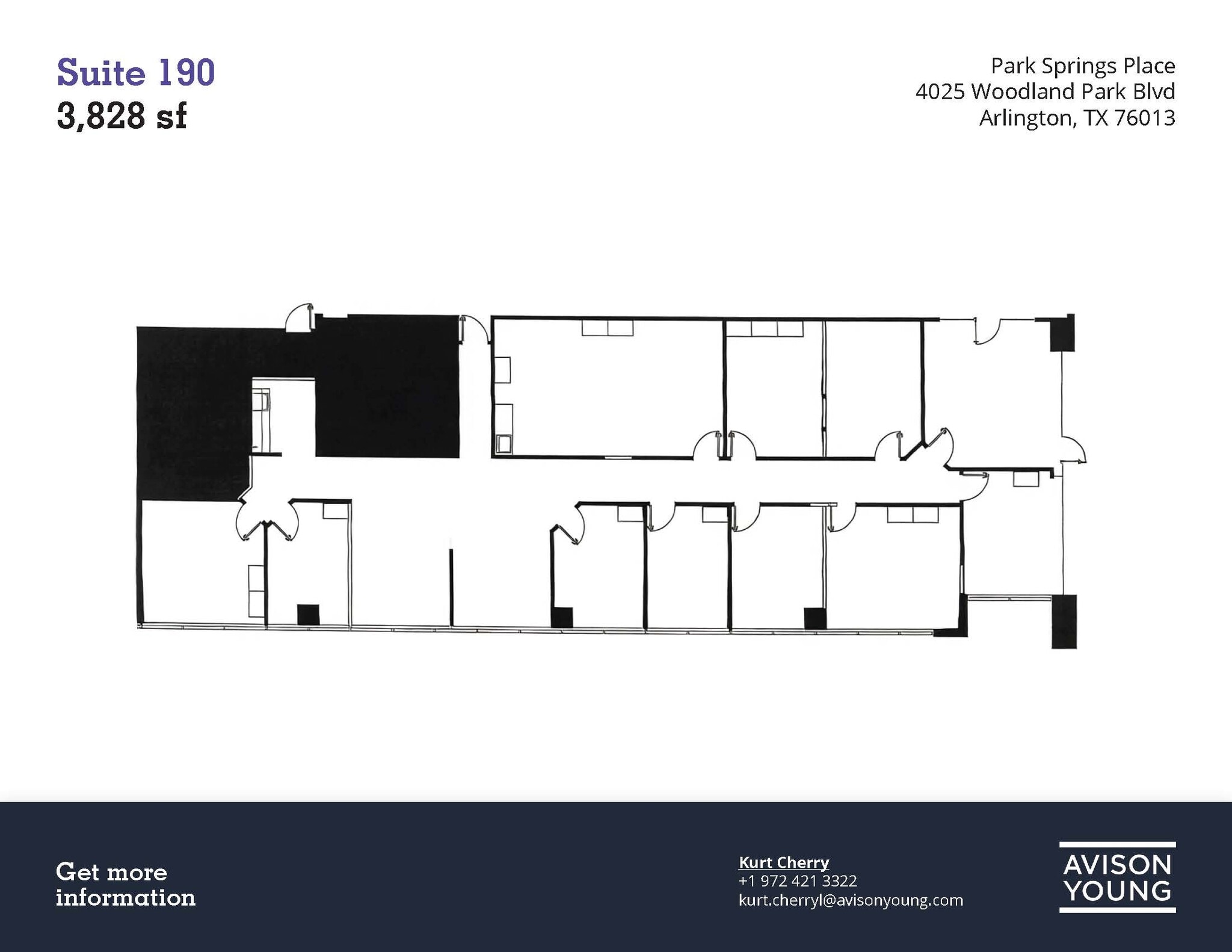 4025 Woodland Park Blvd, Arlington, TX for lease Floor Plan- Image 1 of 1