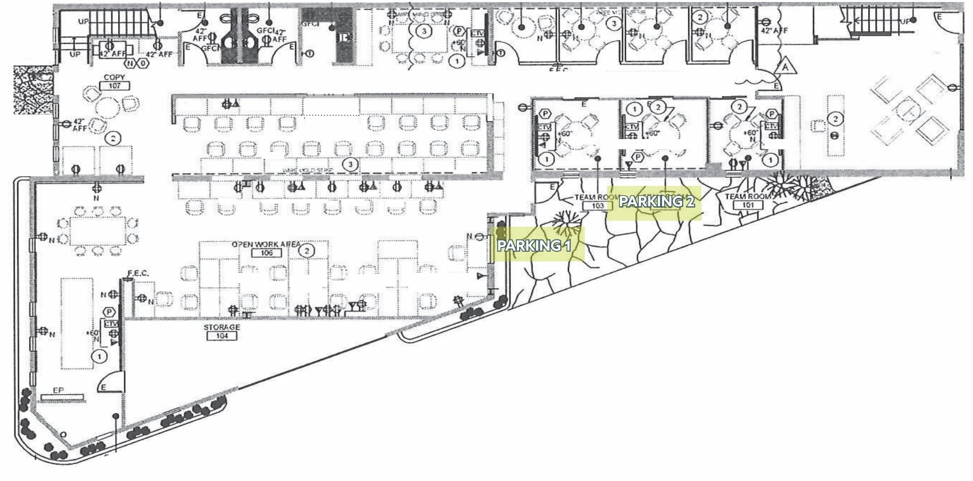 3859 Cardiff Ave, Culver City, CA for lease Floor Plan- Image 1 of 6