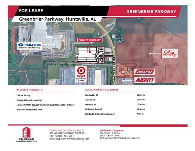 More details for Greenbrier Rd, Madison, AL - Flex for Lease