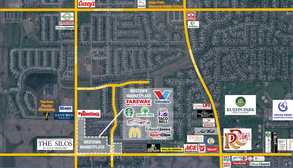 8110 Purdue pl, Sioux Falls, SD à louer - Photo du bâtiment - Image 2 de 5