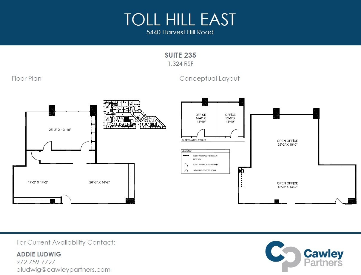 5440 Harvest Hill Rd, Dallas, TX for lease Floor Plan- Image 1 of 4
