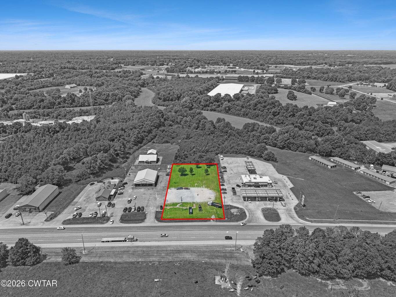 12755 S 1st St, Milan, TN for sale Aerial- Image 1 of 12