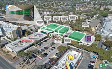 7271 Wurzbach Rd, San Antonio, TX - AERIAL  map view - Image1