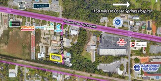 Plus de détails pour 998 N Halstead Rd, Ocean Springs, MS - Bureau à vendre