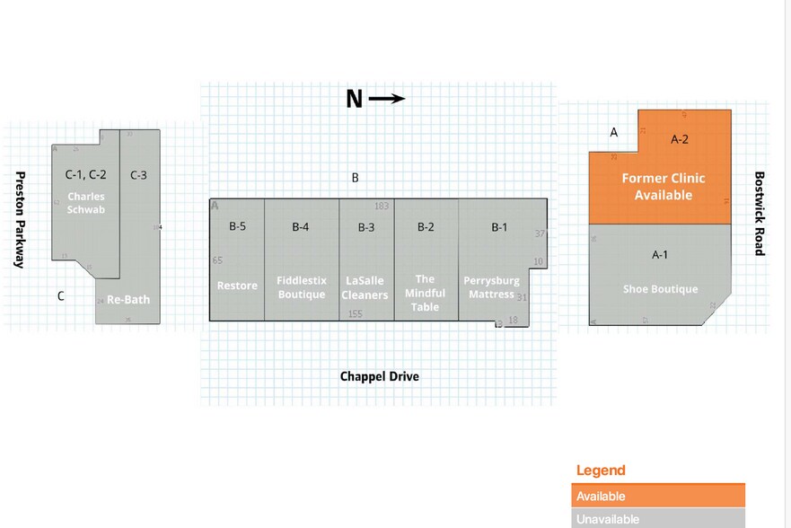 4185 Chappel Dr, Perrysburg, OH à louer - Plan de site - Image 2 de 6