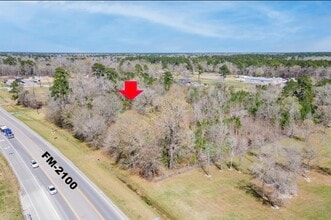 26410 FM 2100 Rd, Huffman, TX - AERIAL  map view - Image1