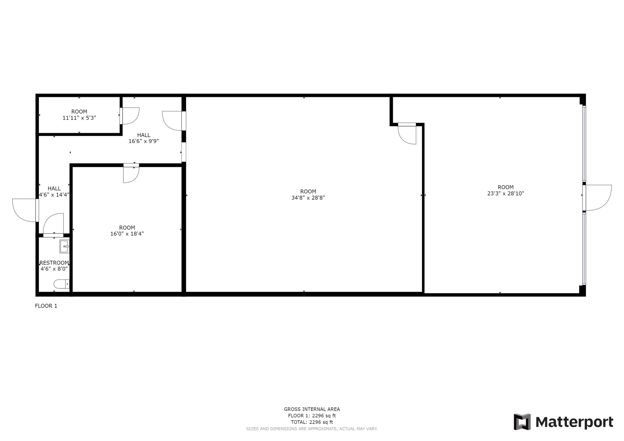 5114-5134 Us Highway 19, New Port Richey, FL à louer Plan de site- Image 1 de 7