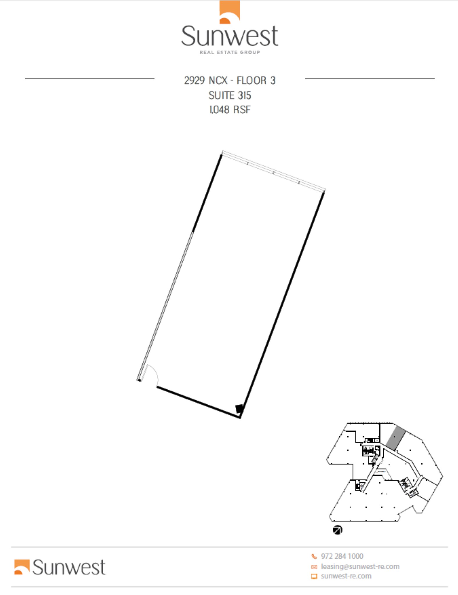 2929 N Central Expy, Richardson, TX for lease Floor Plan- Image 1 of 4