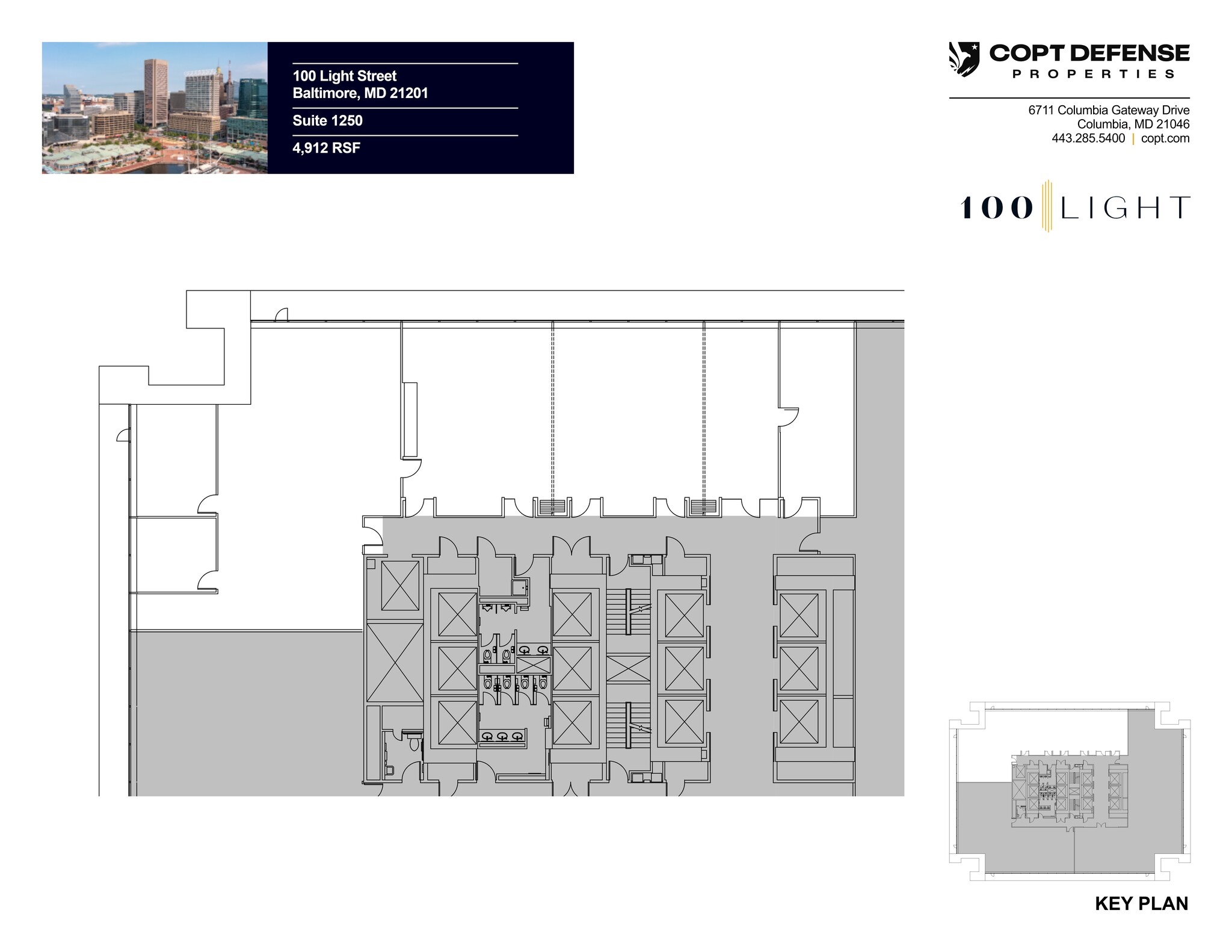 100 Light St, Baltimore, MD for lease Site Plan- Image 1 of 1