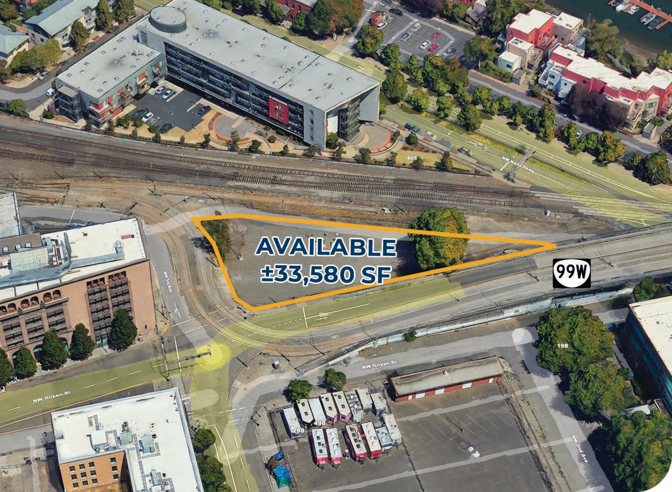 510 NW 3rd Ave, Portland, OR à vendre Aérien- Image 1 de 3