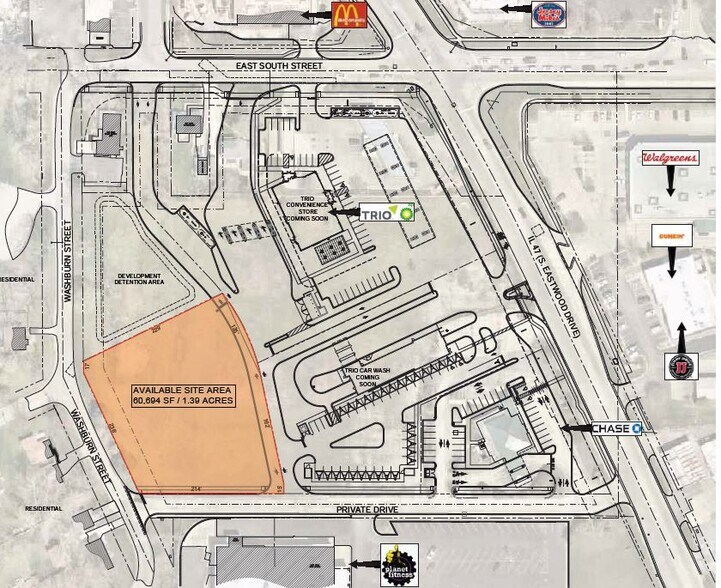 Route 47 & Country Club Rd, Woodstock, IL à vendre - Photo du bâtiment - Image 1 de 1