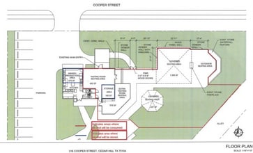 316 Cooper St, Cedar Hill, TX for lease Floor Plan- Image 1 of 1