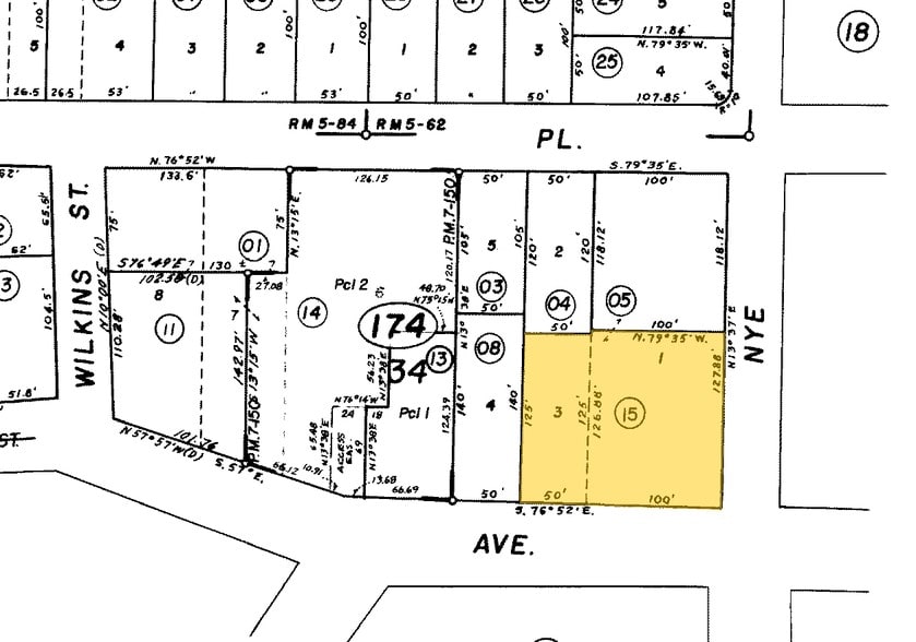 900 Mission Ave, San Rafael, CA for lease - Plat Map - Image 3 of 8