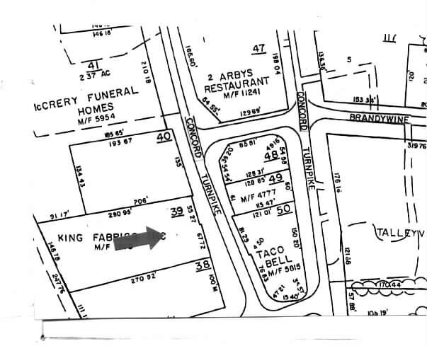 3906-3908 Concord Pike, Wilmington, DE for lease - Plat Map - Image 2 of 20