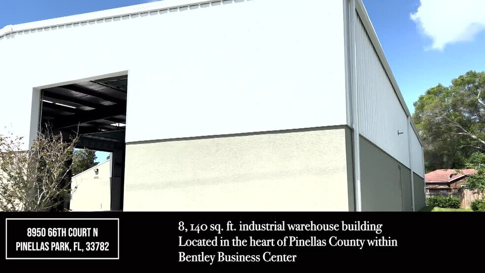 8950 66th Ct N, Pinellas Park, FL à louer - Vidéo sur l’inscription commerciale - Image 2 de 18