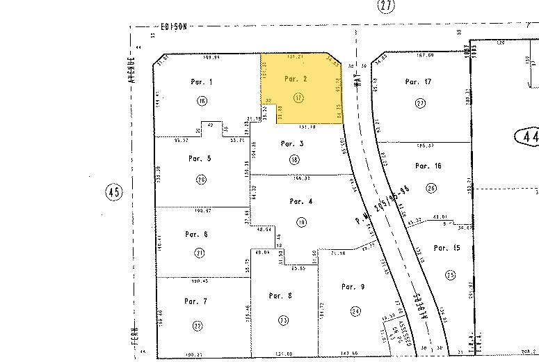 6951 Edison Ave, Chino, CA à vendre - Plan cadastral - Image 3 de 5