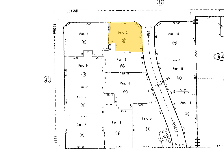 6951 Edison Ave, Chino, CA for sale - Plat Map - Image 3 of 5