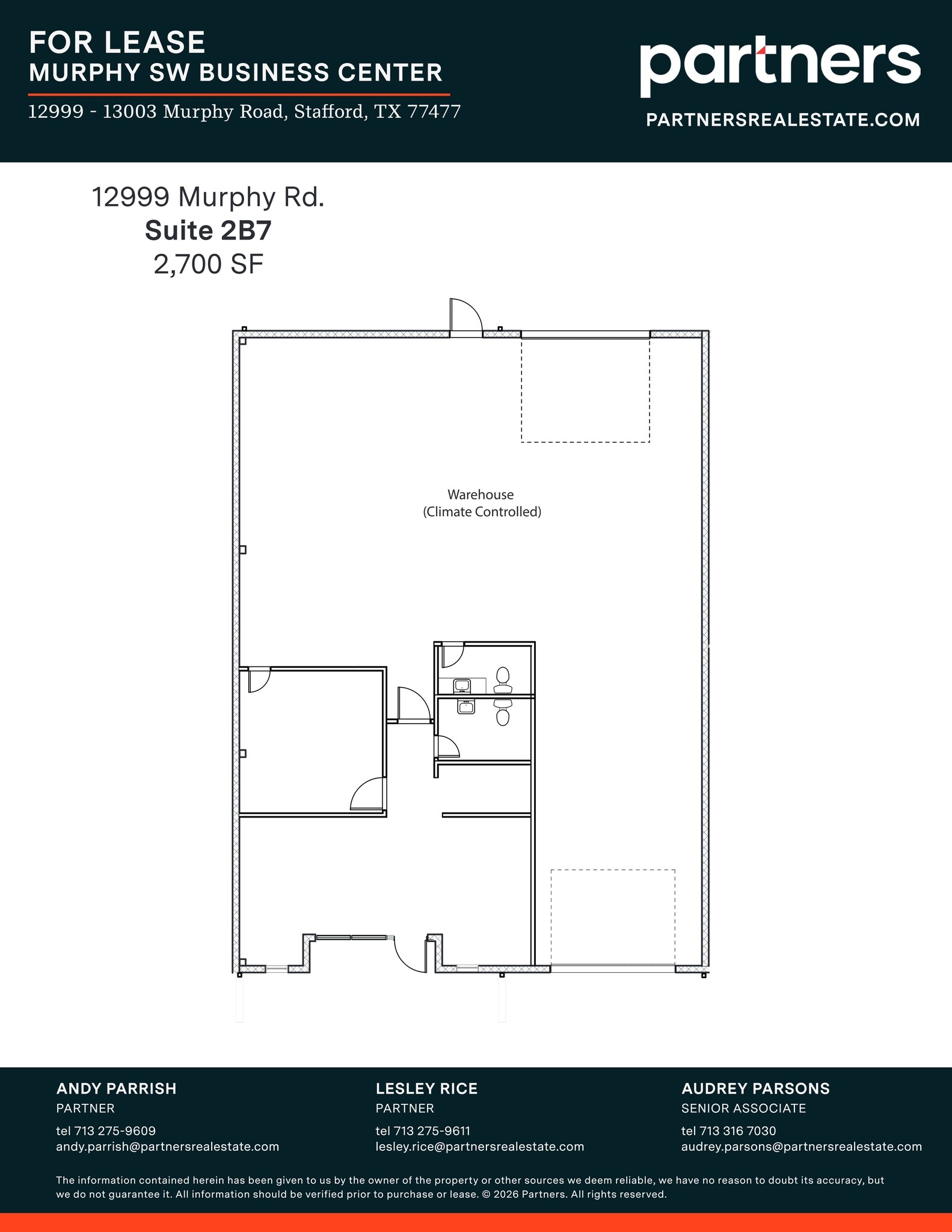 12999-13003 Murphy Rd, Stafford, TX for lease Site Plan- Image 1 of 1
