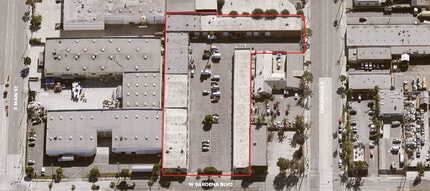 128-145 W Gardena Blvd, Gardena, CA - AERIAL  map view