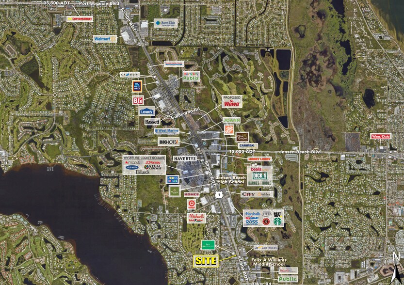 1850 NW Federal Hwy, Stuart, FL à louer - Photo du bâtiment - Image 2 de 5