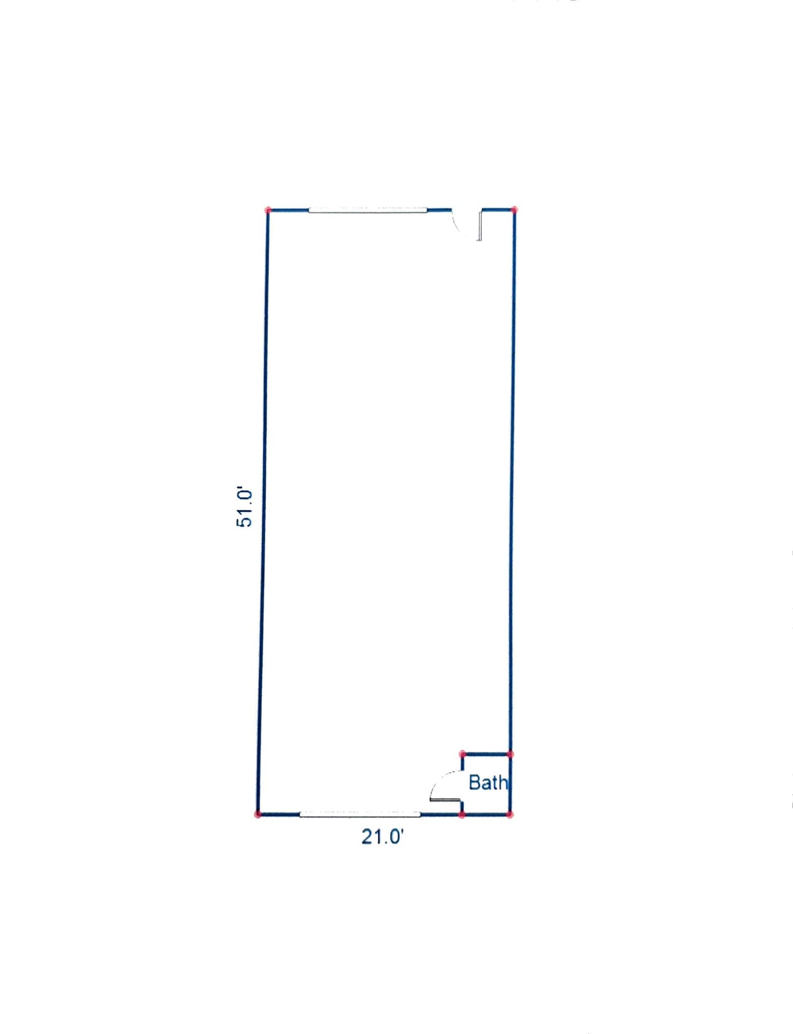 531 W H St, Jenks, OK à louer Plan d’étage- Image 1 de 1