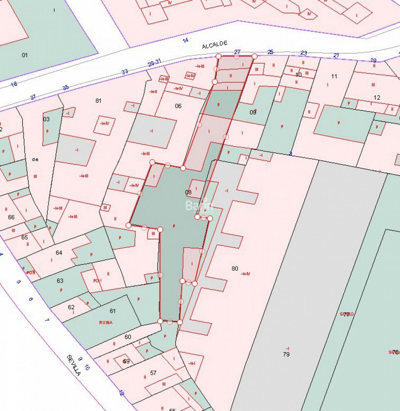 Terrain dans Camas, Sevilla à vendre Plan de site- Image 1 de 5