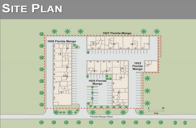 1025 N Florida Mango Rd, West Palm Beach, FL à louer - Plan de site - Image 2 de 6