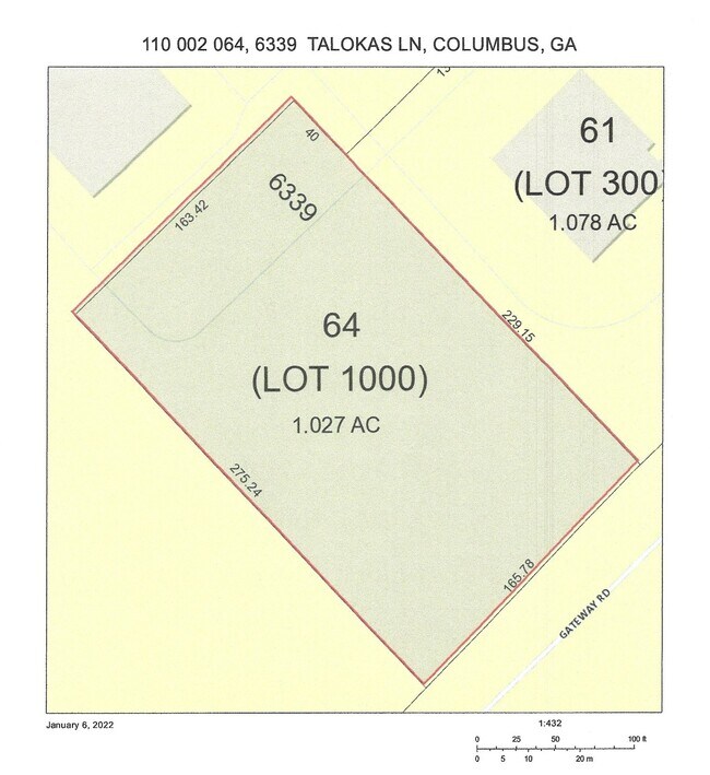 More details for 6339 Talokas, Columbus, GA - Land for Sale