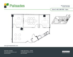 5901 Peachtree Dunwoody Rd NE, Atlanta, GA for lease Site Plan- Image 1 of 2