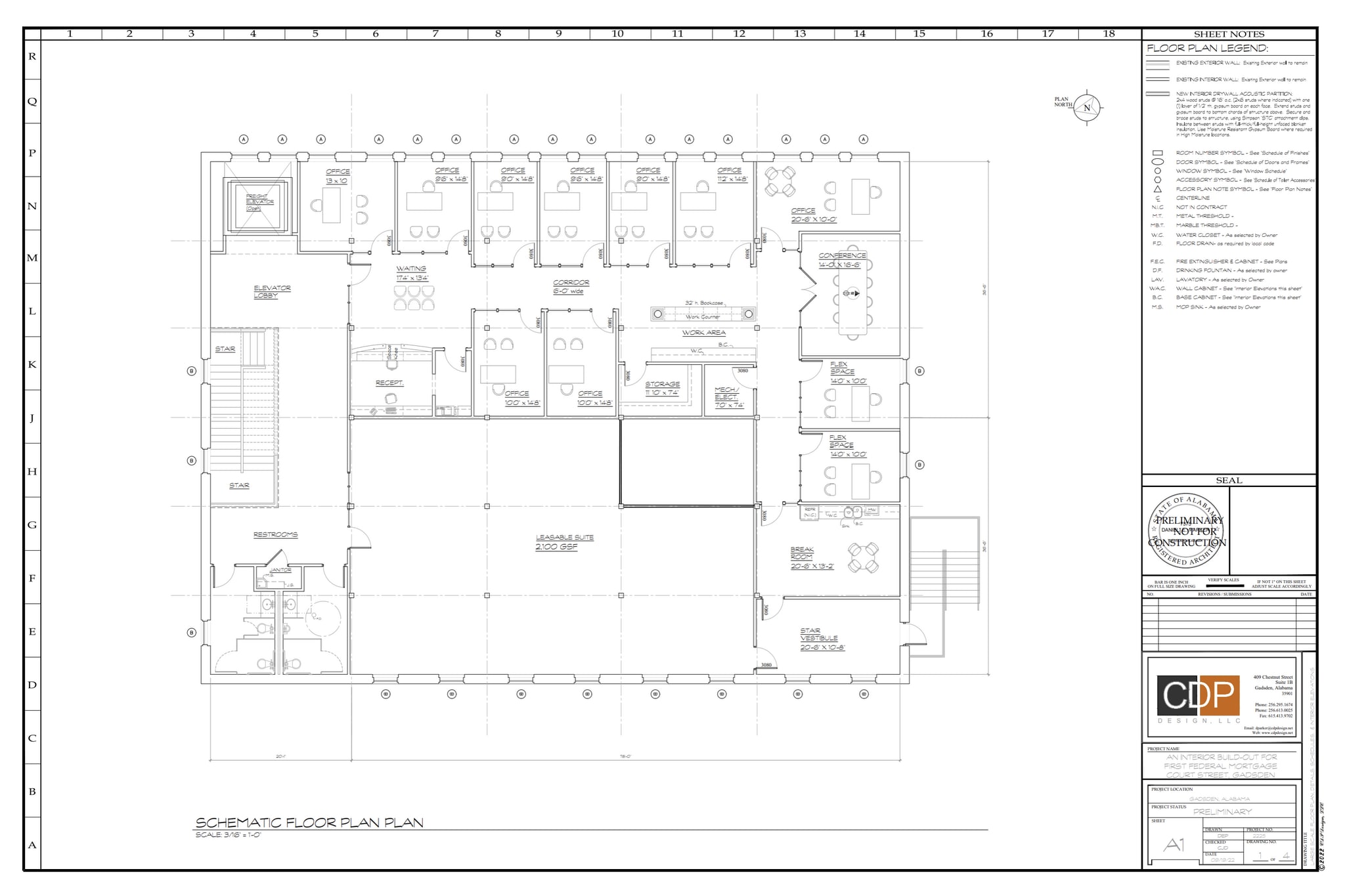 Court street, Gadsden, AL for lease Interior Photo- Image 1 of 1