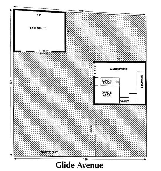 506 Glide Ave, West Sacramento, CA for lease - Floor Plan - Image 3 of 6